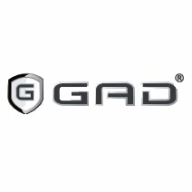 GAD Kettingslot - Gehard Staal - SuperSafe Cilinder - 110 cm - Zwart