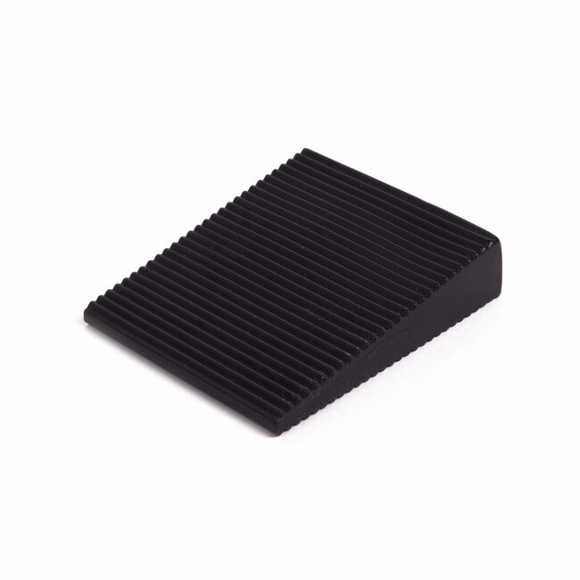 Benson Flexibele deurstopper - PVC - 100 kg - zwart - 5 stuks