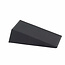 Hofftech Flexibele deurstopper - PVC - 16 mm - zwart - 10 stuks