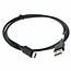 Benson USB-kabel Type C - 2 meter - Zwart - Snelle dataoverdracht - Flexibele PVC-mantel