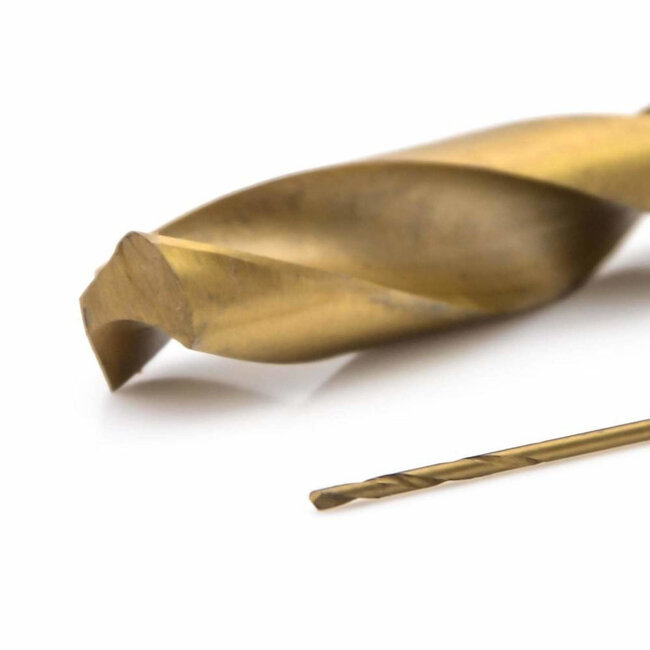 Hofftech 170-delige HSS boorset - Cobalt coating - 1-10 mm - Inclusief koffer