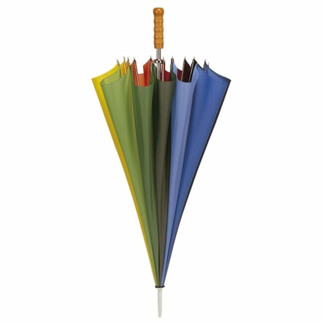 Benson Regenboog golfparaplu - Ø 130 cm - 16 banen - set van 12