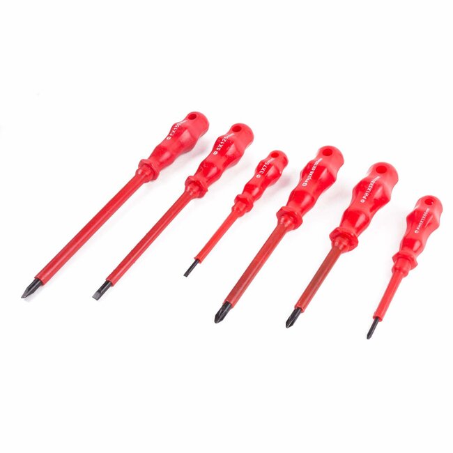 Benson Schroevendraaierset - 6 delig - Elektrische bescherming - Veilig klussen