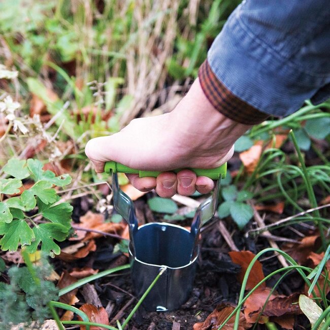 Benson Bollenplanter - Easy-Grip Handvat - Gekartelde Tanden - 235 mm - Groen