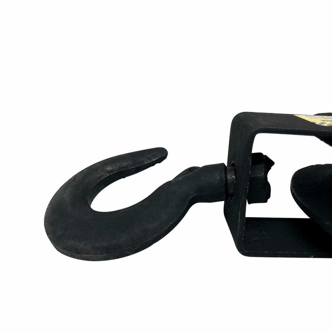 Benson Robuuste hijshaak - gietijzer - Ø 120 mm - zwart