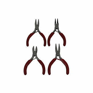 Hofftech Mini tangenset - 4 delig - 80 mm - ergonomisch ontwerp - hoogwaardig materiaal Hofftech Mini tangenset - 4 delig - 80 mm - ergonomisch ontwerp - hoogwaardig materiaal