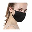 Benson Wegwerpmaskers - 3-laags - zwart - 50 stuks - antibacterieel - latexvrij