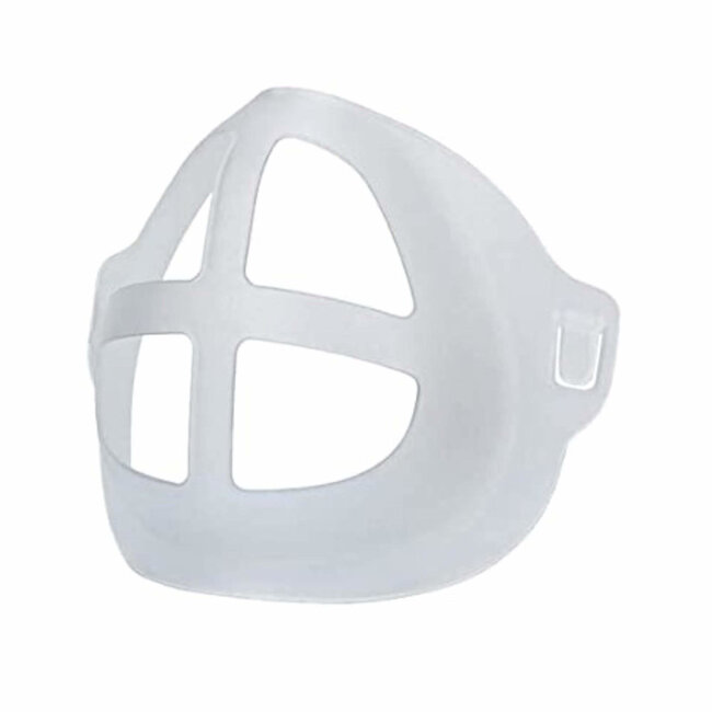 Benson 3D mondkapjeshouder - verbeterde ademruimte - herbruikbaar - 5 stuks