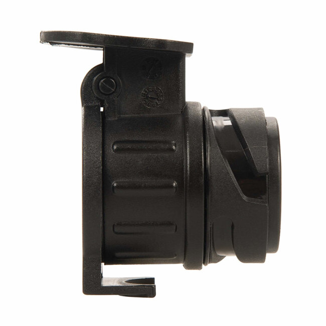 Benson Verloopstekker aanhanger - 13-polig naar 7-polig - duurzame ABS-constructie - messing contacten - vergrendelingshaak