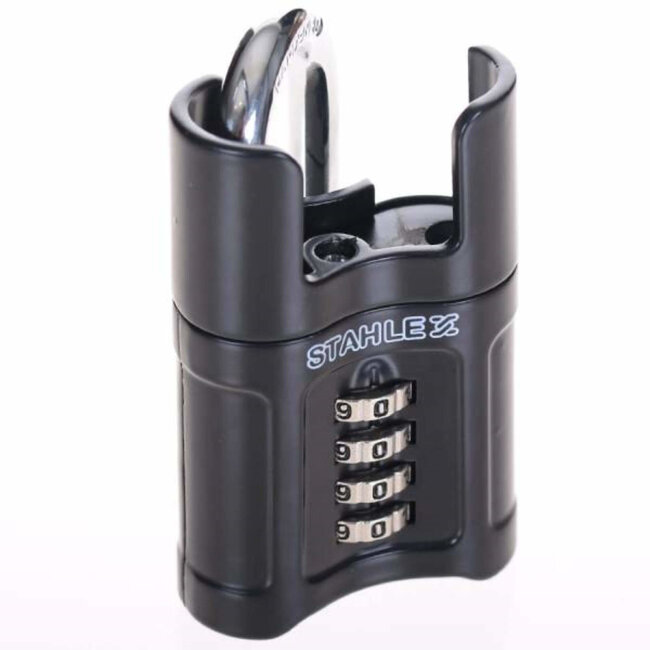 Stahlex Cijferslot - Heavy Duty - 50 mm - 9999 combinaties - Zwart