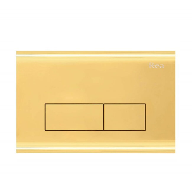 REA Drukplaat Type H - Rechthoek - 250 x 165 mm - Glans Goud