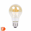 Benson Dimbare Filament Retro LED Lamp - 4 Watt - Warmwit 2200K - E27 - Kogellamp Amber - 200 - 240 Volt Benson Dimbare Filament Retro LED Lamp - 4 Watt - Warmwit 2200K - E27 - Kogellamp Amber - 200 - 240 Volt
