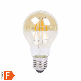 Benson Dimbare retro LED-lamp - warmwit 2200K - amber glas - E27 fitting - 4 watt