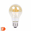 Benson Dimbare retro LED-lamp - warmwit 2200K - amber glas - E27 fitting - 4 watt