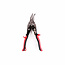 Hofftech Blikschaar - Linkshandige knip - 250 mm - Ergonomische handvaten - Gehard staal