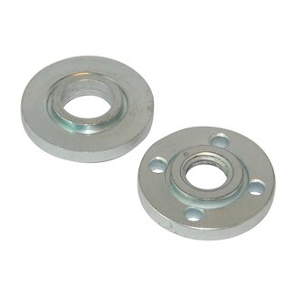 Silverline Flensmoeren set - M14 - Voor haakse slijpmachines - 2 stuks