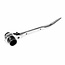 Silverline Dubbele ratelsleutel met wrikpunt - 21 en 23 mm - hoogglans - gehard staal