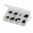 Fixman E-clips assortiment - 135-delig - 3-19 mm - veerstaal - met opbergkoffer
