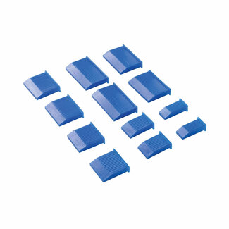Silverline Beschermkappen voor beitels - 6 t/m 38 mm - 12 stuks