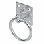 Fixman Kettingplaat met ring - gegalvaniseerd - 50 x 50 mm - roestbestendig