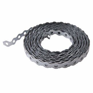 Fixman Veelzijdig gegalvaniseerd montageband - 17 mm x 10 meter