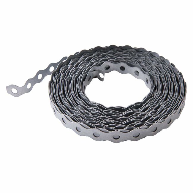 Fixman Veelzijdig gegalvaniseerd montageband - 17 mm x 10 meter