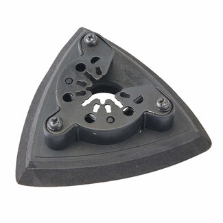 Silverline multitool schuurvoet - EVA - klittenband, open rug - 93 mm - universeel voor oscillerende multitools