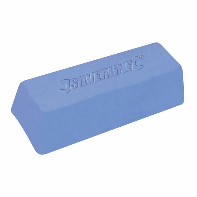Silverline Fijne blauwe polijstpasta - 500 gram - Voor plastic en metalen - Effen glans