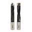 Triton Deuvelmachine boor bits - hardmetaal - dubbele groef - 8 mm - 2 stuks