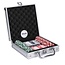 Lifetime Deluxe Pokerset In Aluminium Koffer met 100 Chips & Poker Kaarten Playing Cards