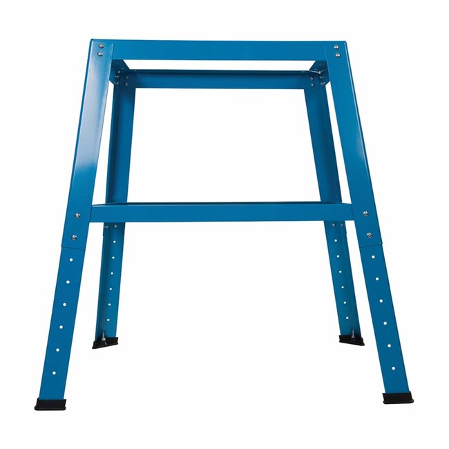 Silverline machine onderstel - staal met poedercoating - verstelbaar - 72,5-84 cm - staalgrijs - 100 kg - zaag- en boormachines