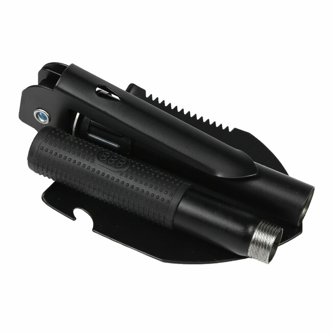 Benson Opklapbare schep - multifunctioneel - 4-delig - 41 cm - inclusief opbergtas