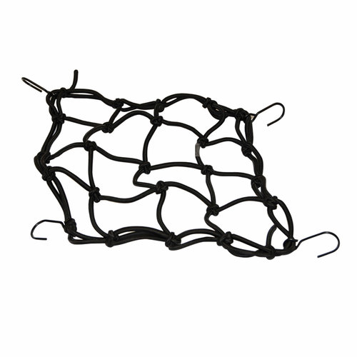Silverline Laadnet - Elastisch - met Haken - 30 x 30 cm Silverline Laadnet - Elastisch - met Haken - 30 x 30 cm