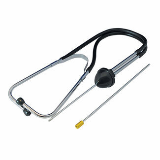 Silverline Mechanische stethoscoop - Tweedelige sonde - 320 mm - Chroom geplateerd - Zachte oorstukken Silverline Mechanische stethoscoop - Tweedelige sonde - 320 mm - Chroom geplateerd - Zachte oorstukken