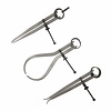 Silverline Passer Set - 180 t/m 202 mm - 3 delig Silverline Passer Set - 180 t/m 202 mm - 3 delig
