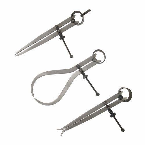 Silverline Passer Set - 180 t/m 202 mm - 3 delig Silverline Passer Set - 180 t/m 202 mm - 3 delig