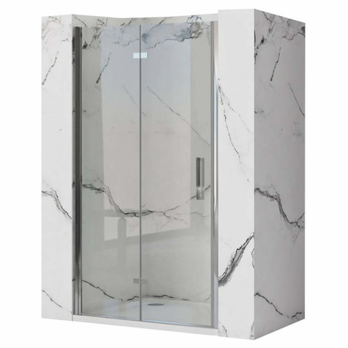 REA Moiler Nisdeur 80 x 190 cm t.b.v. Molier Zijwand - 6 mm - Chroom REA Moiler Nisdeur 80 x 190 cm t.b.v. Molier Zijwand - 6 mm - Chroom