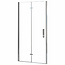 REA Moiler Nisdeur 80 x 190 cm t.b.v. Molier Zijwand - 6 mm - Chroom