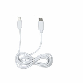 Benson Mobiele Oplader - Type C naar Micro USB Kabel - Wit