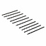 Silverline Metaalboor HSS-R - Ø 2.5 mm - 10 stuks - Rolgesmeed - Zwart Oxide Coating