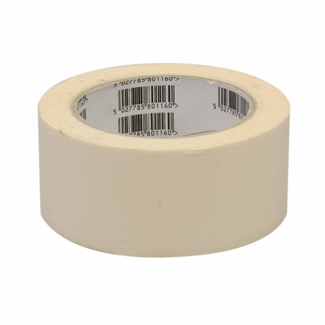 Fixman Afplaktape - Synthetisch rubber - 50 mm x 50 meter - Restvrij verwijderen