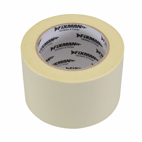 Fixman Afplaktape - Schilders Tape - 75 mm x 50 meter Fixman Afplaktape - Schilders Tape - 75 mm x 50 meter