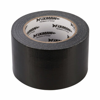 Fixman Duct Tape - Heavy Duty - 72 mm x 50 meter - Zwart