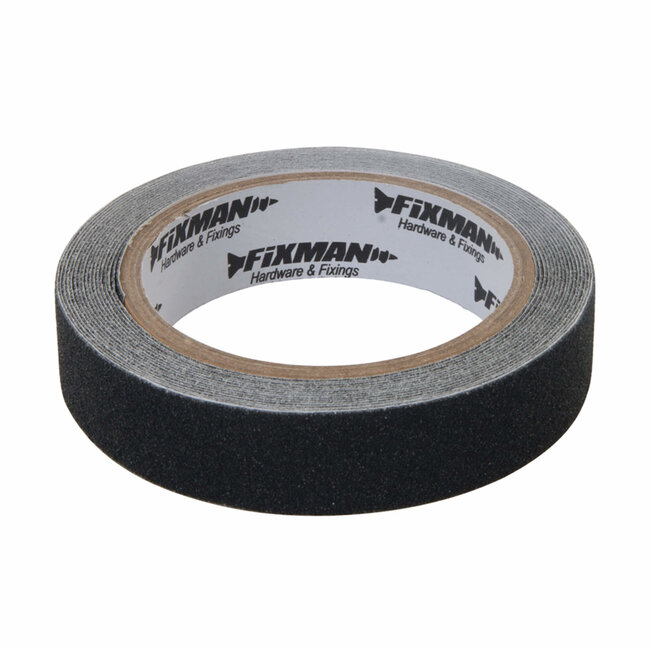 Fixman Anti Slip Tape - 24 mm x 5 meter - Zwart