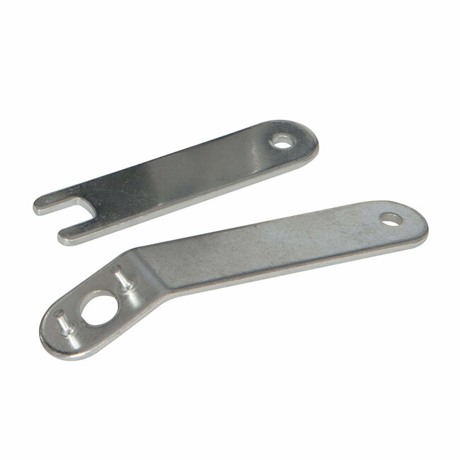 Silverline Pneumatische haakse slijper - stalen kap - variabele snelheid, slijpen - 100 mm - staalgrijs - metaal, hout, kunststof