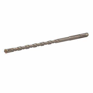 Silverline Hamerboor sds-plus met kruiskop - hardmetalen punt - dubbele groef - 10 x 210 mm - snel boren in metselwerk en beton