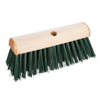 Silverline Bezemkop met PVC haren - zadelrug - 33 cm - exclusief steel