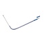 Silverline Flexibele wc-ontstopper - Spiraalkop - 1,8 meter - Kunststof handvat