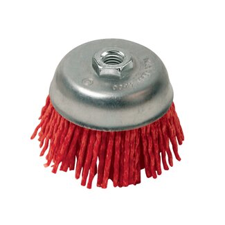 Silverline Nylon schuurkomborstel - grof - Ø 100 mm - M14 aansluiting - vonkt niet