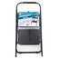 Silverline Inklapbare trapladder - 2 treden - antislip - soft-grip handvat - 79,5 x 39 x 4 cm
